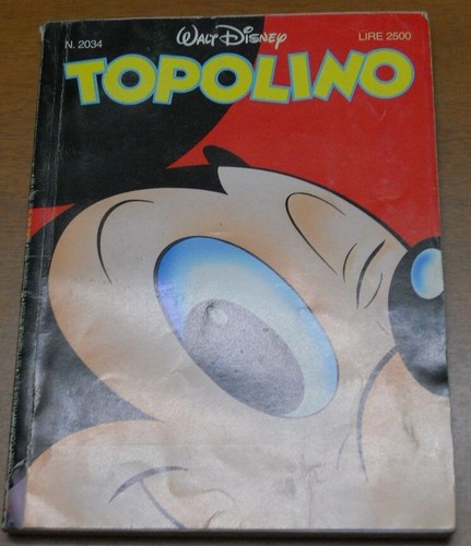 Topolino libretto prima - topolino,