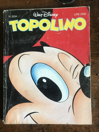 Topolino libretto 2034 del - libretto,